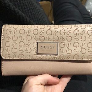 Guess Wallet in Latte NWT